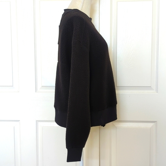 EVERLANE The ReNew Fleece Oversized Crewneck - Picture 6 of 8